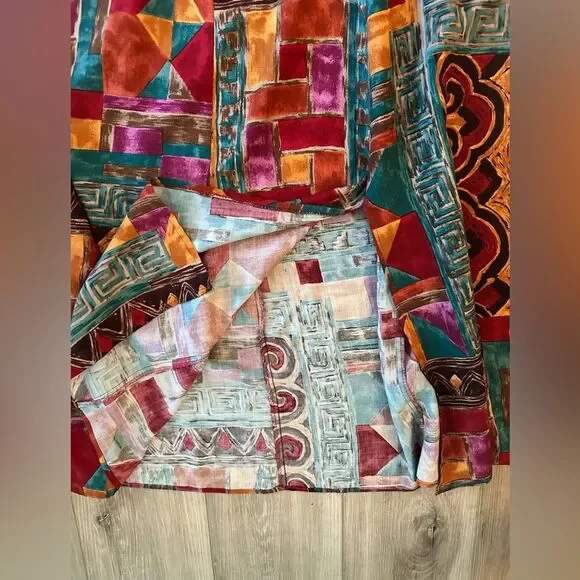 Christopher David Vintage Boho Skirt Set M - Picture 11 of 13